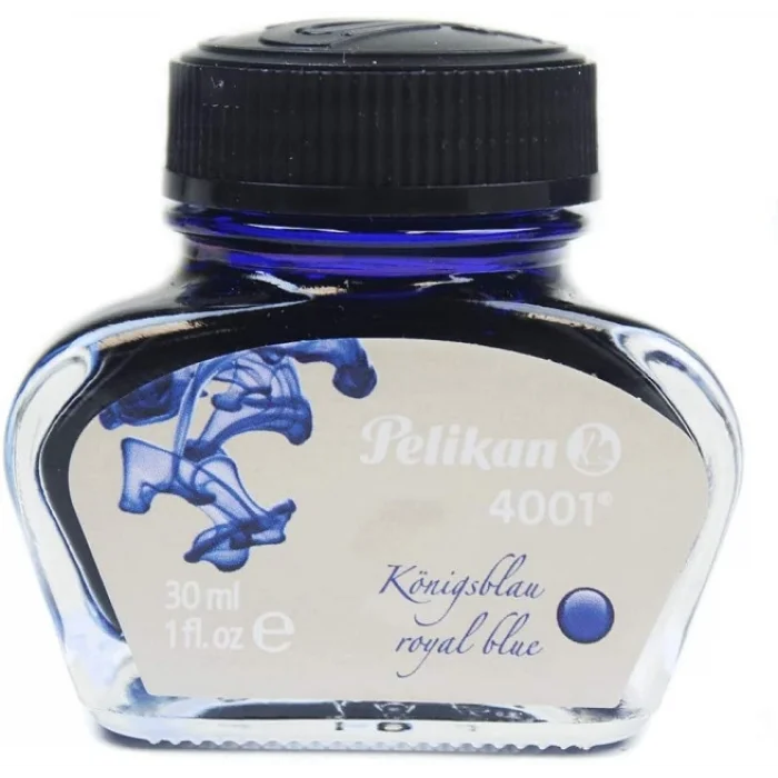 Pelikan 4001 Dolma Kalem Mürekkebi 30 ml. ROYAL MAVİ