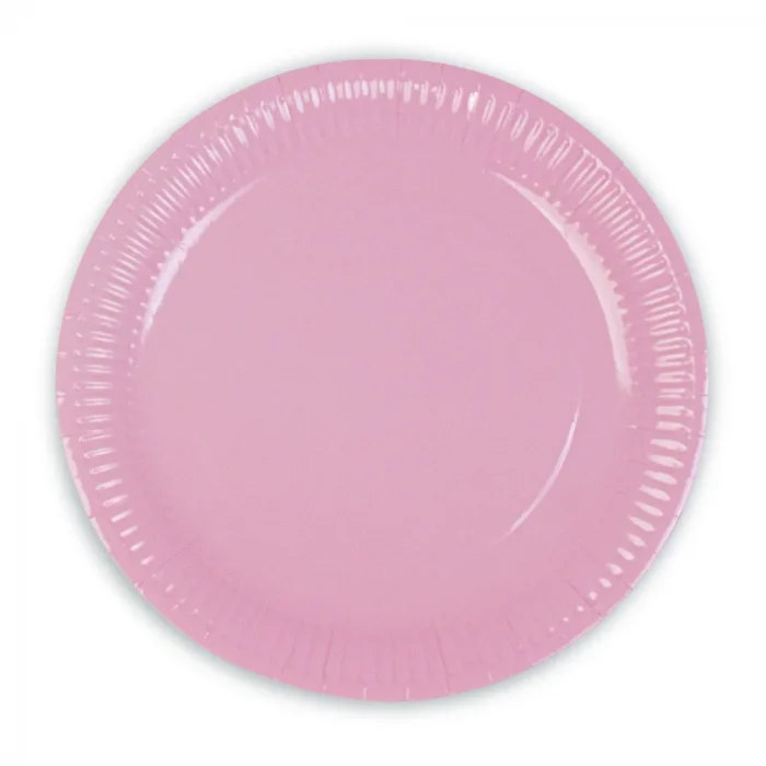 Pembe Makaron Karton Tabak
