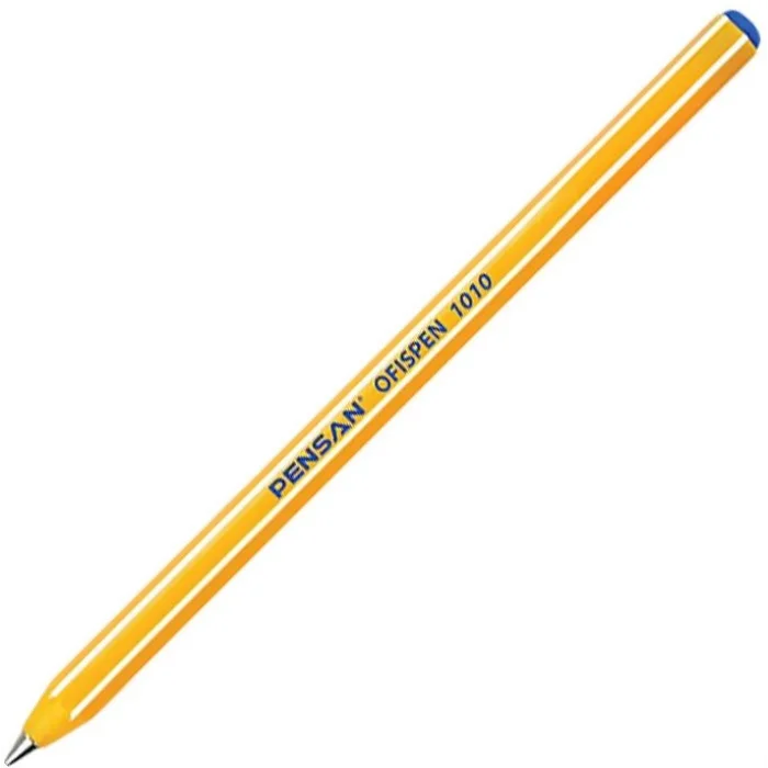 Pensan 1010 Ofispen Tükenmez Kalem 1.0 mm 60lı Kutu MAVİ