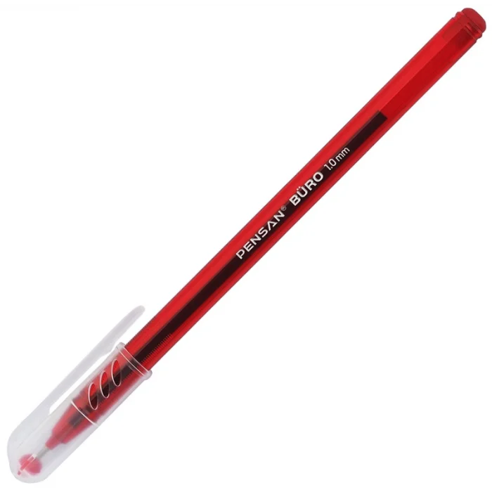 Pensan 2270 Büro Tükenmez Kalem 1.0 mm KIRMIZI