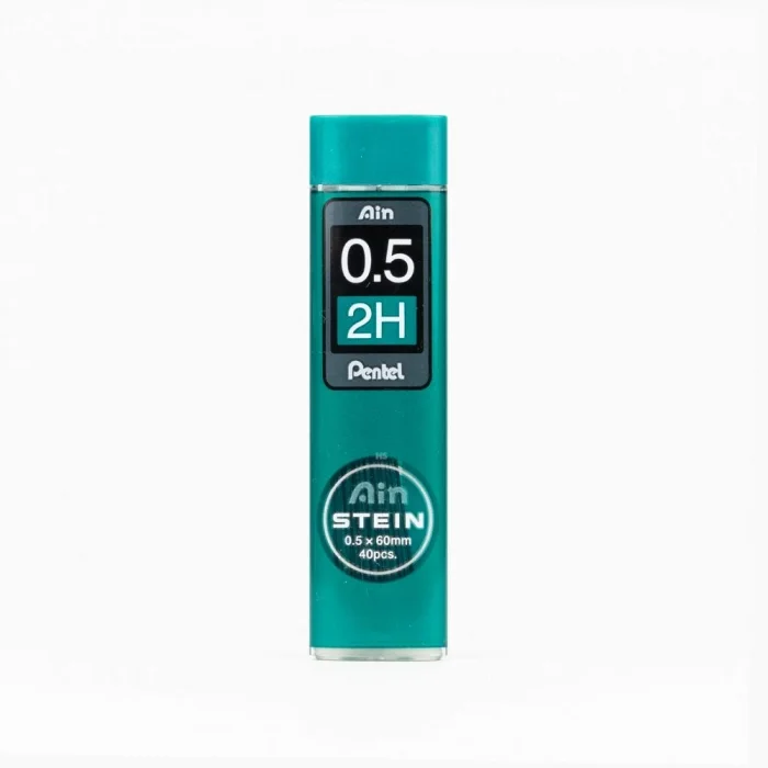 Pentel Ain Stein Min (Mekanik Kurşun Kalem Ucu) 0.5 mm 2H 40lı Tüp