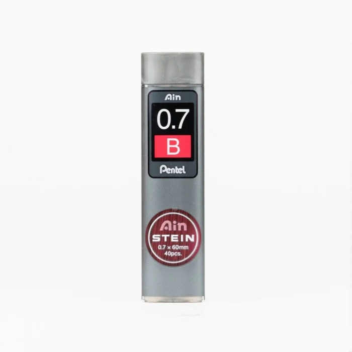 Pentel Ain Stein Min (Mekanik Kurşun Kalem Ucu) 0.7 mm B 40lı Tüp