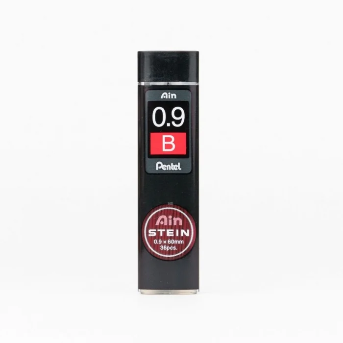 Pentel Ain Stein Min (Mekanik Kurşun Kalem Ucu) 0.9 mm B 36lı Tüp