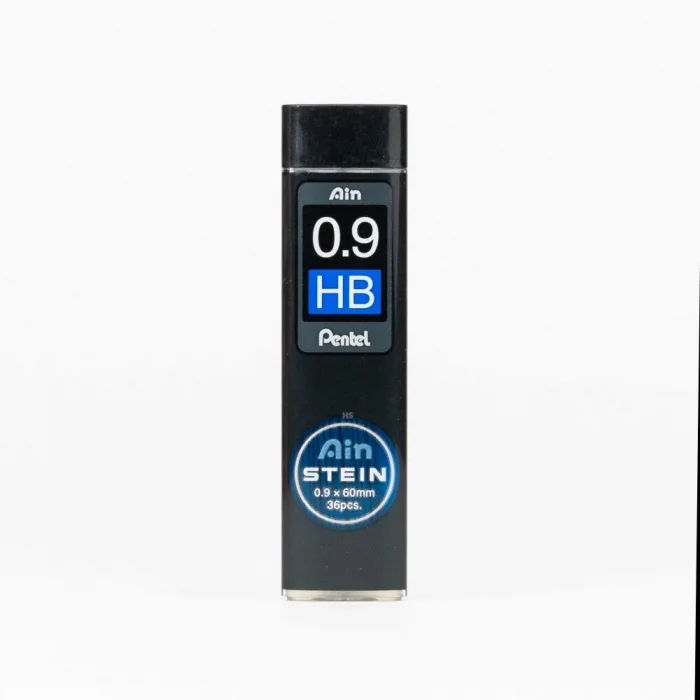 Pentel Ain Stein Min (Mekanik Kurşun Kalem Ucu) 0.9 mm HB 36lı Tüp