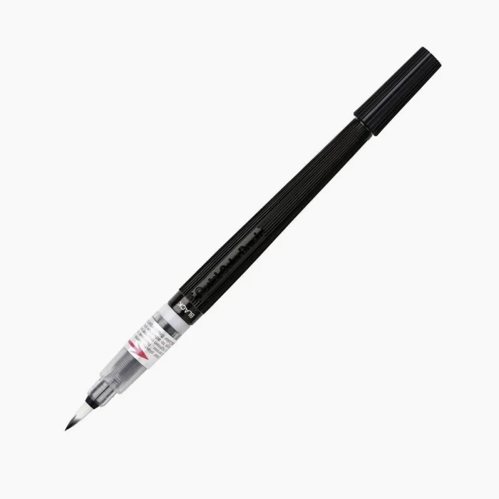 Pentel Arts Colour Brush Fırça Uçlu Kalem SİYAH