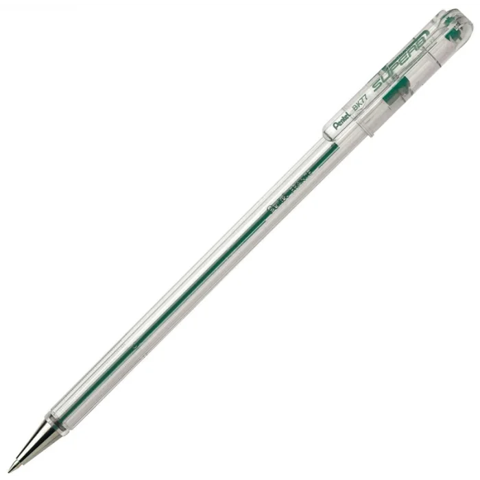 Pentel BK77 Yağ Bazlı Roller Tükenmez Kalem YEŞİL