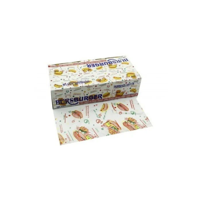 Hamburger & Sandviç Paket Servis Poşeti 1000 Adet