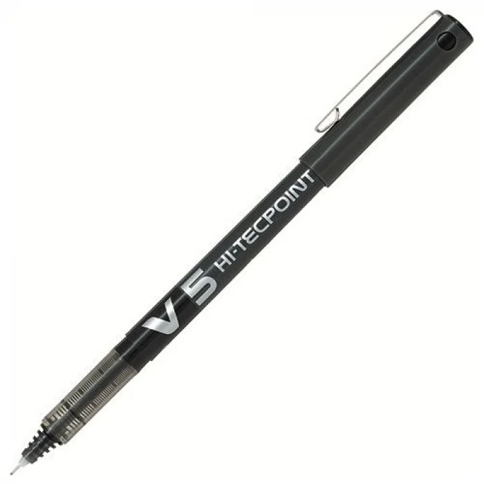 Pilot V5 Hi-Tecpoint 0.5 mm. İğne Uçlu Kalem SİYAH