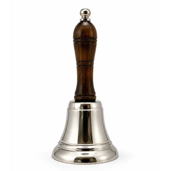 Pirinç El Çanı Ahşap Saplı Nı7077N