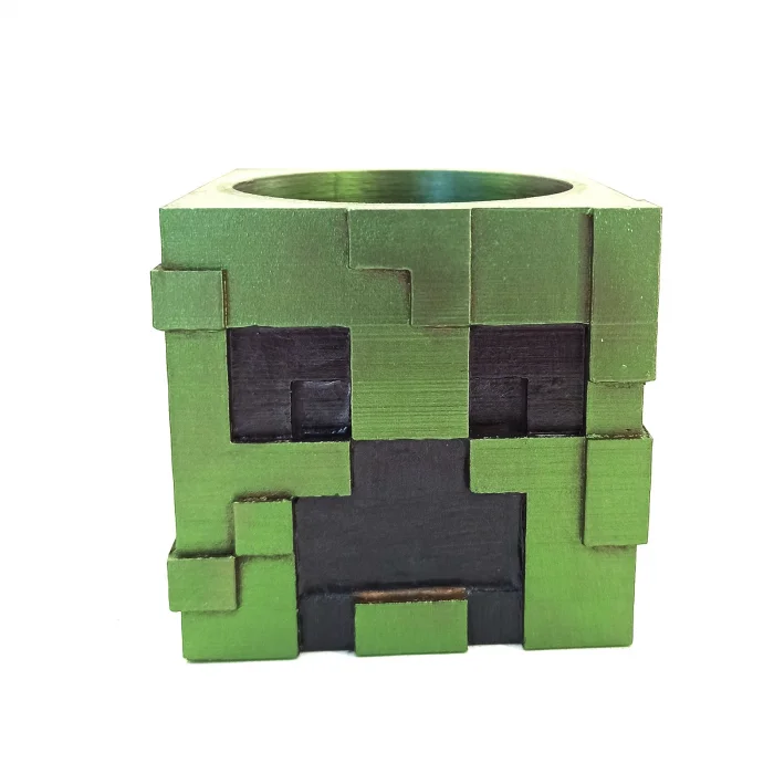 Polyester Minecraft Creeper Kalemlik 229
