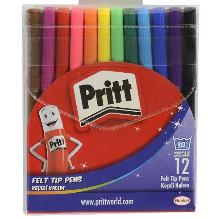 Pritt Keçeli Kalem 12 Renk