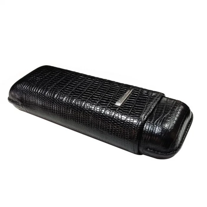 Prometheus Deri Puro Kılıfı Grand Churchill Siyah Croco 2li (64Ring)