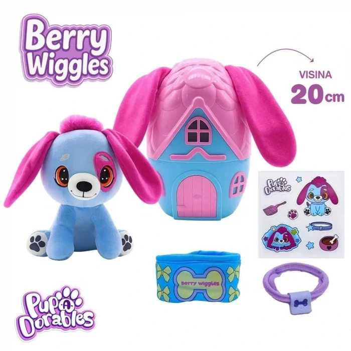 PupaDorables Kulübeli Peluş Köpek