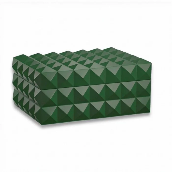 Quasar Design Humidor Puro Kutusu Mat Yeşil 80s