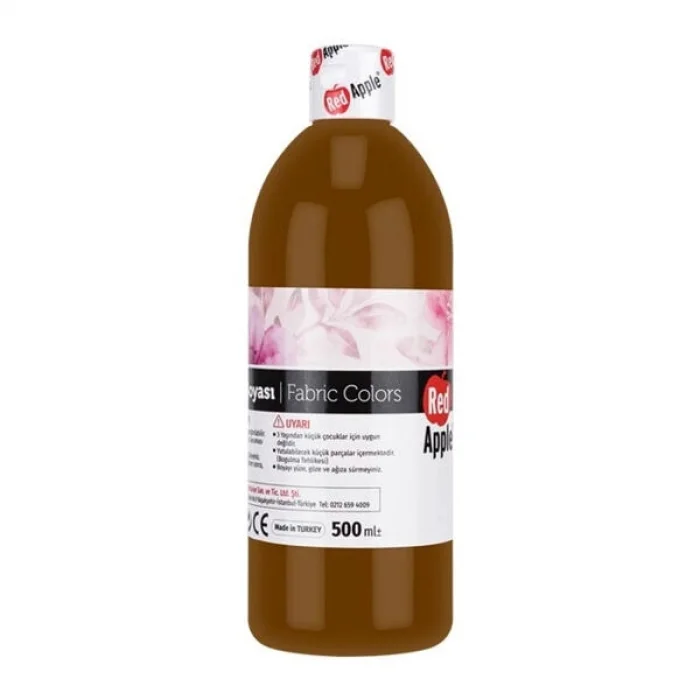 Red Apple Kumaş Boyası 500 ml. KAHVERENGİ
