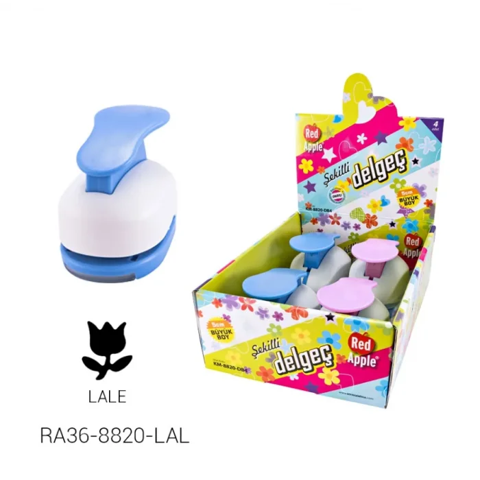 Red Apple Mega Boy Şekilli Delgeç Şekilgeç 2 (5 cm.) LALE