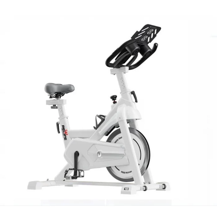 Relife Kr-602 Spin Bike Dikey Kondisyon Bisikleti Beyaz