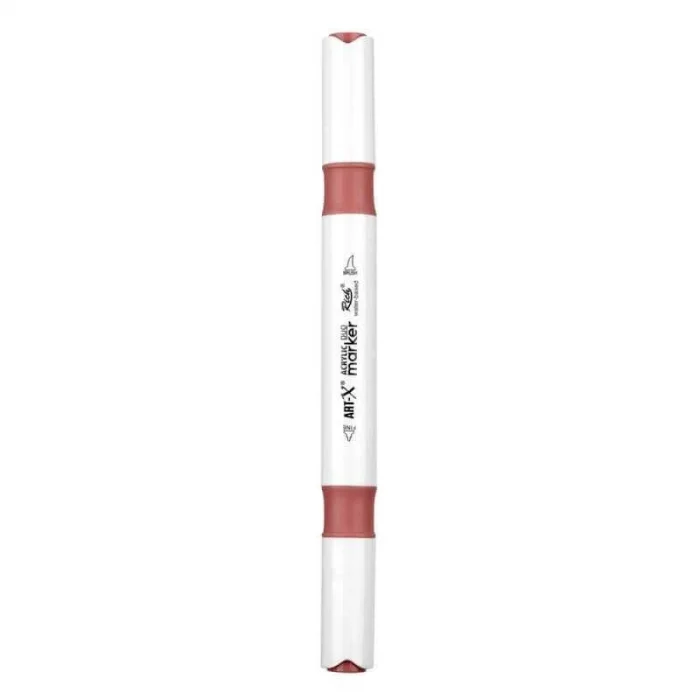 Rich Art-X Acrylic Duo Marker Çift Uçlu Su Bazlı Boyama Markörü No:57 Erguvan