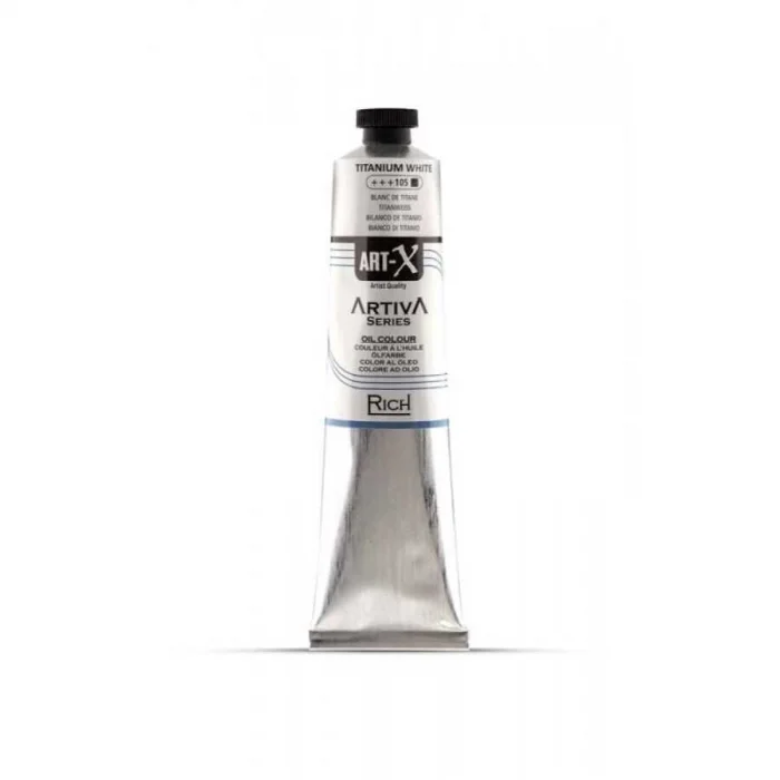 Rich Art-X Artiva Yağlı Boya 200 ml. 105 Titanium White