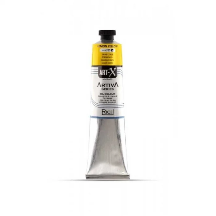 Rich Art-X Artiva Yağlı Boya 200 ml. 205 Lemon Yellow