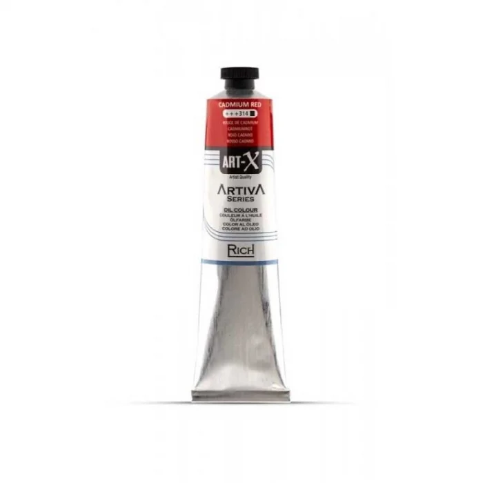 Rich Art-X Artiva Yağlı Boya 200 ml. 314 Cadmium Red Hue