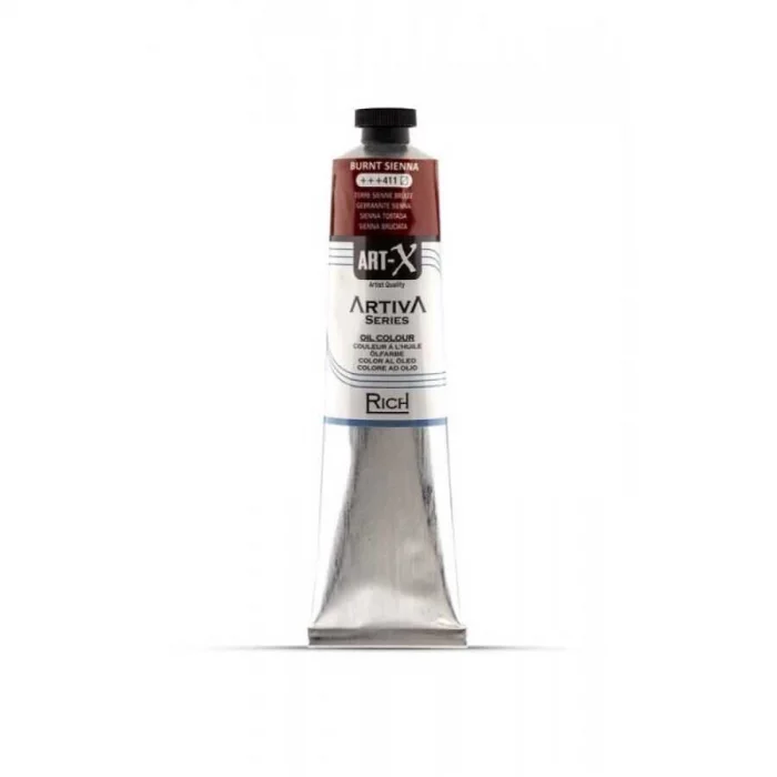 Rich Art-X Artiva Yağlı Boya 200 ml. 411 Burnt Sienna