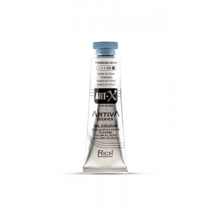 Rich Art-X Artiva Yağlı Boya 37 ml. 105 Titanium White