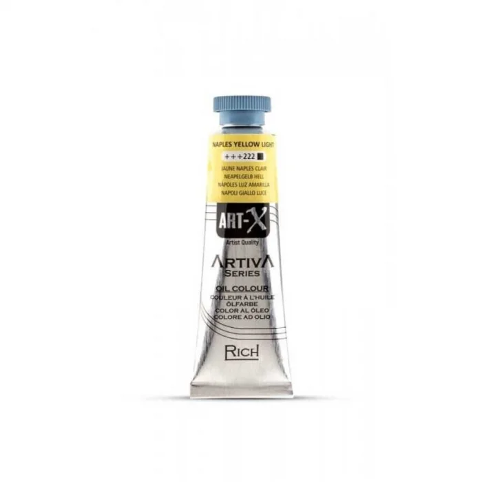 Rich Art-X Artiva Yağlı Boya 37 ml. 222 Naples Yellow Light