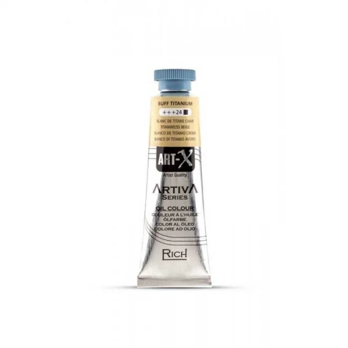 Rich Art-X Artiva Yağlı Boya 37 ml. 24 Buff Titanium