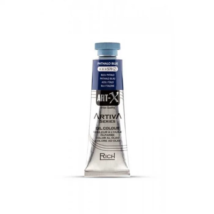 Rich Art-X Artiva Yağlı Boya 37 ml. 570 Phthalo Blue