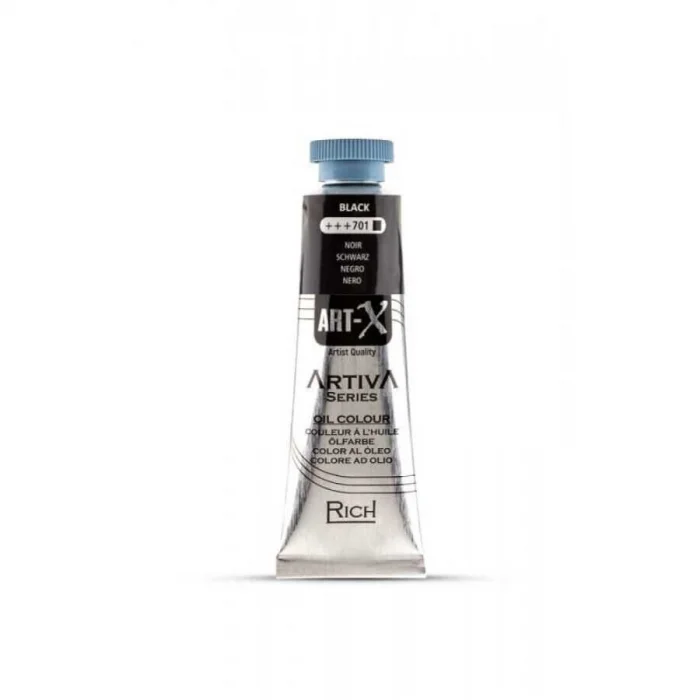 Rich Art-X Artiva Yağlı Boya 37 ml. 701 Black