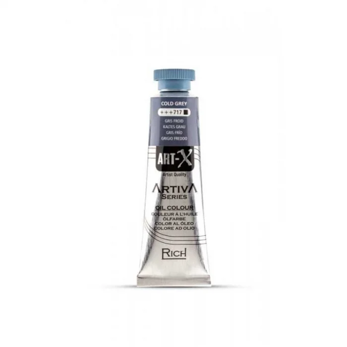 Rich Art-X Artiva Yağlı Boya 37 ml. 717 Cold Grey