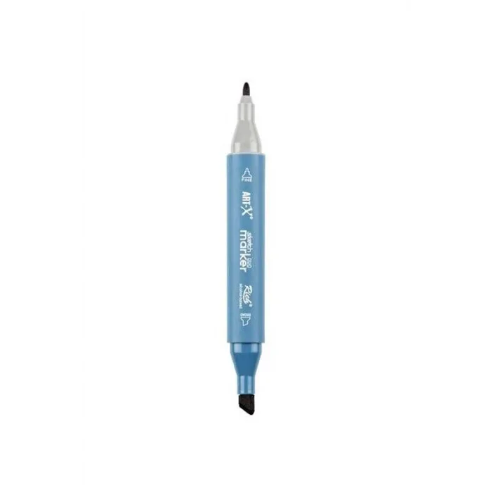 Rich Art-X Sketch Marker Duo Çift Uçlu Marker Kalem 7528 Pacific Grey