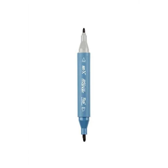 Rich Art-X Sketch Marker Duo Çift Uçlu Marker Kalem 7533 Deep Hemp Ash