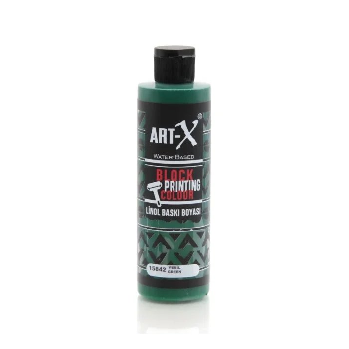 Rich Art-X Su Bazlı Linol Baskı Boyası 240 cc. YEŞİL