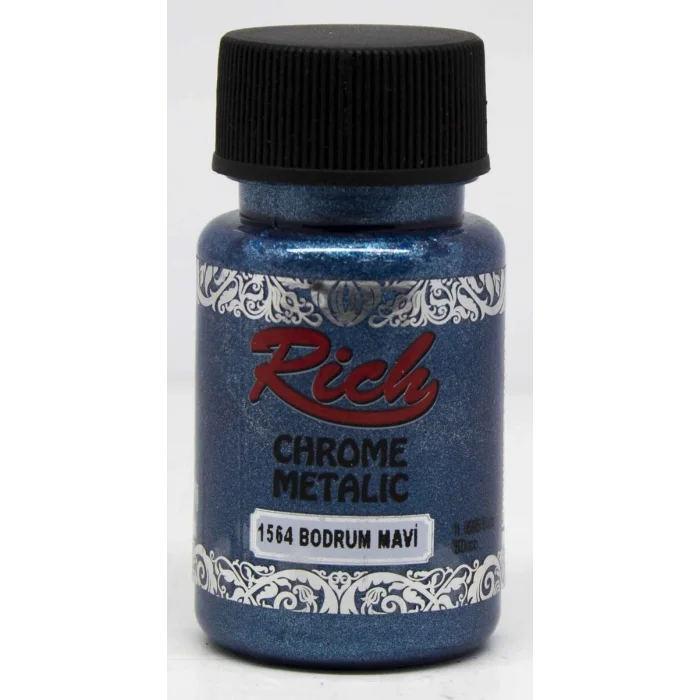 Rich Chrome Metalik Boya 50 cc. 1564 Bodrum Mavi