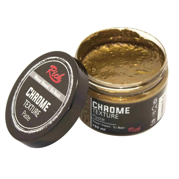 Rich Chrome Texture Rölyef Pasta 150 ml. 9210 MAYA GOLD