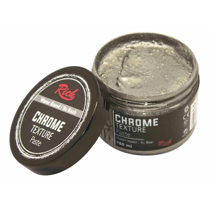 Rich Chrome Texture Rölyef Pasta 150 ml. 9216 ANTİK GÜMÜŞ