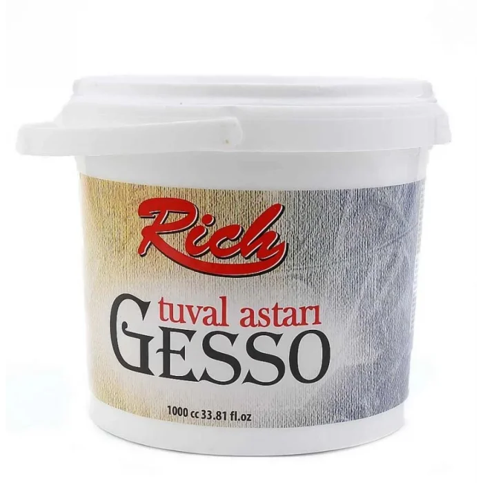 Rich Gesso Tuval Astarı Beyaz 1000 cc.