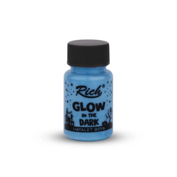 Rich Karanlıkta Parlayan (Glow In The Dark) Hayalet Boya 50 cc. MAVİ