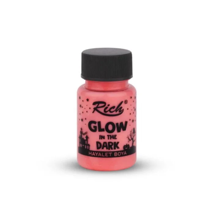 Rich Karanlıkta Parlayan (Glow In The Dark) Hayalet Boya 50 cc. PEMBE