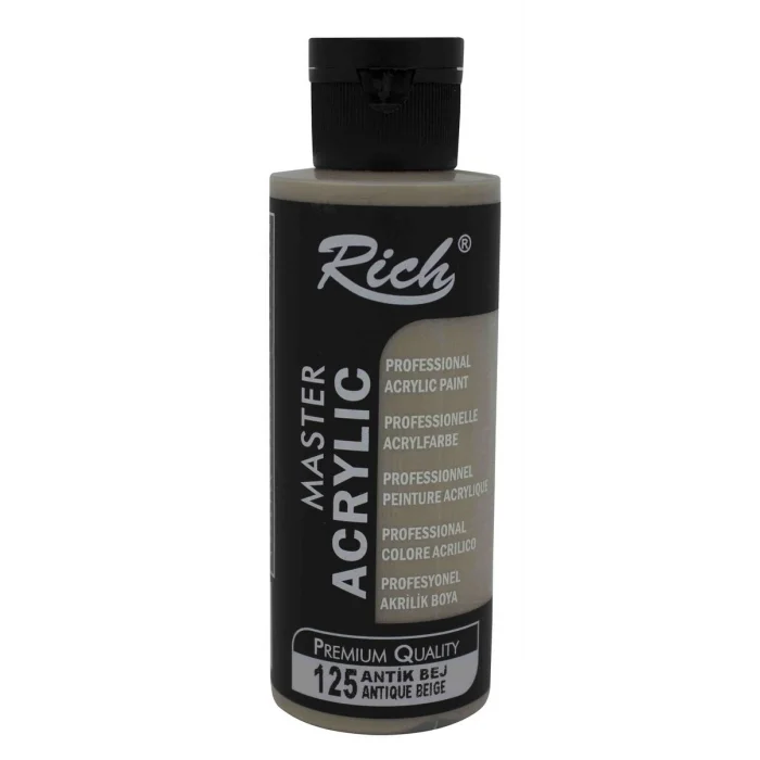 Rich Master Akrilik Boya 120 cc. 125 Antik Bej