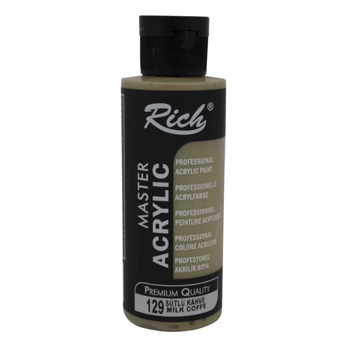 Rich Master Akrilik Boya 120 cc. 129 Sütlü Kahve
