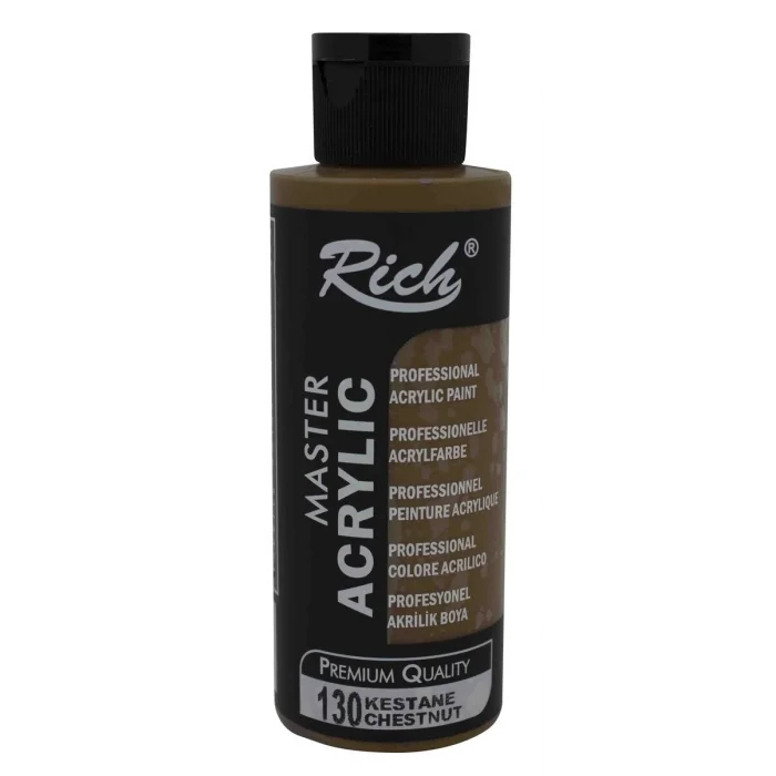 Rich Master Akrilik Boya 120 cc. 130 Kestane