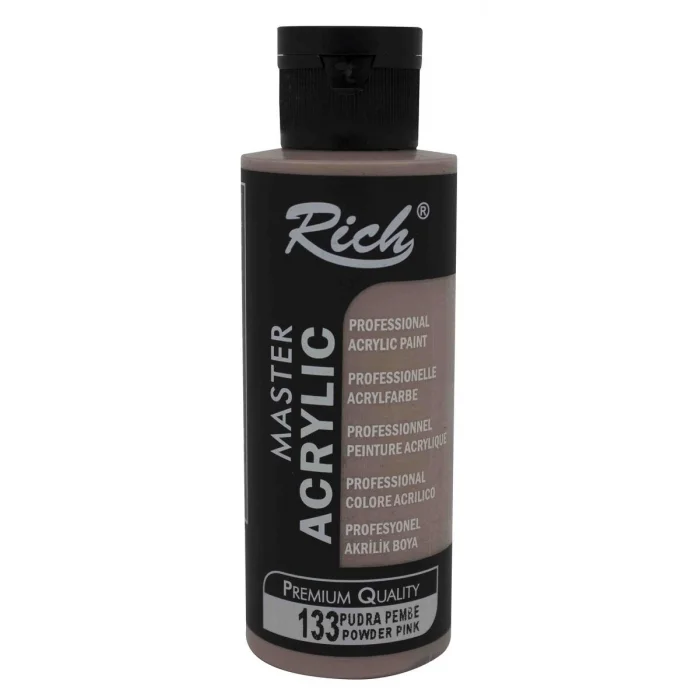 Rich Master Akrilik Boya 120 cc. 133 Pudra Pembe