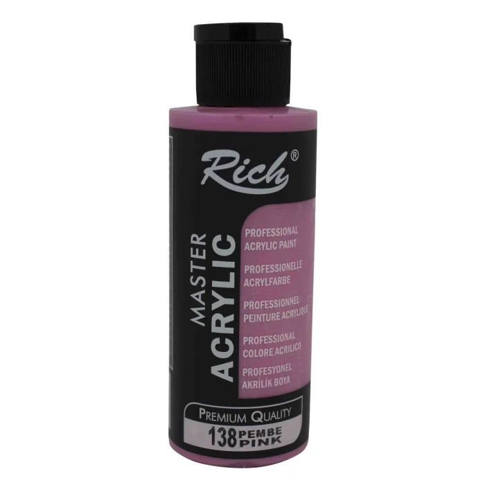 Rich Master Akrilik Boya 120 cc. 138 Pembe