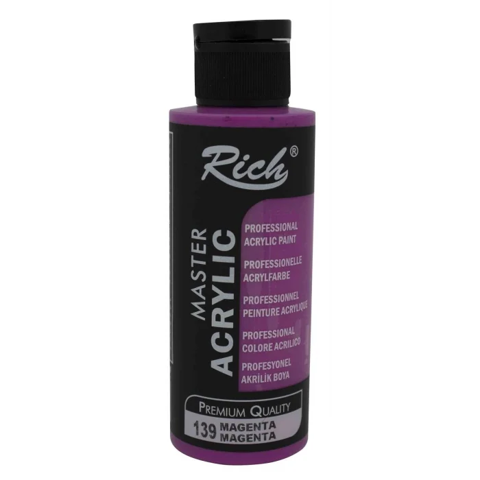 Rich Master Akrilik Boya 120 cc. 139 Magenta