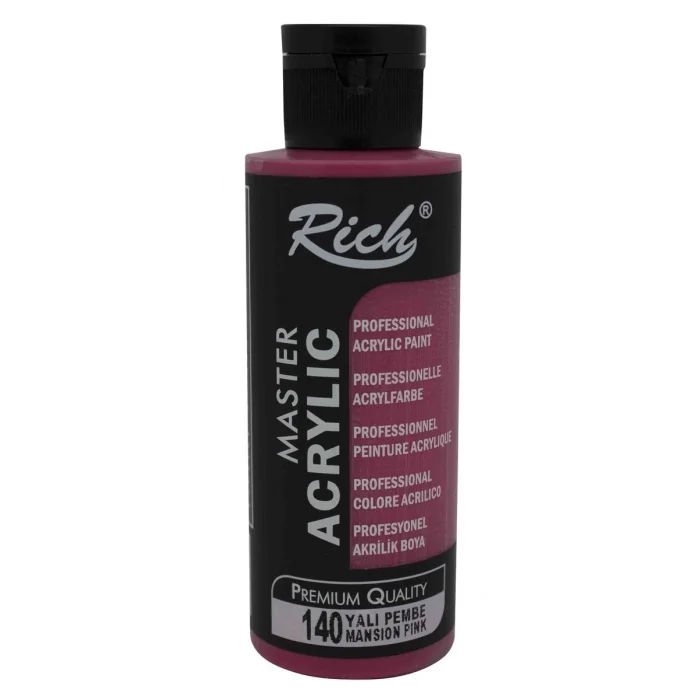 Rich Master Akrilik Boya 120 cc. 140 Yalı Pembe