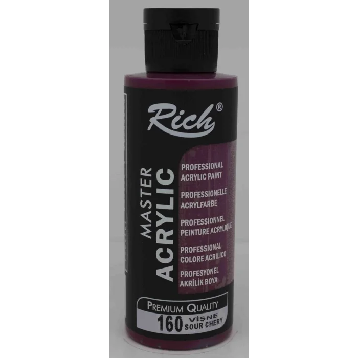 Rich Master Akrilik Boya 120 cc. 160 Vişne