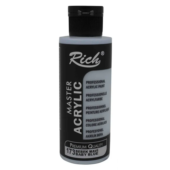 Rich Master Akrilik Boya 120 cc. 173 Bebek Mavi